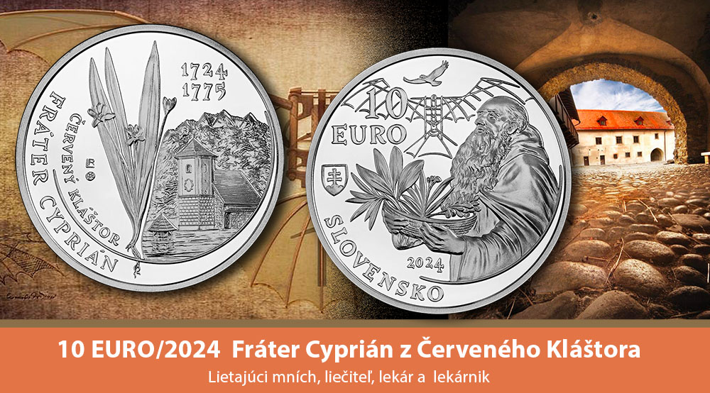 10 EURO/2024 - Fráter Cyprián