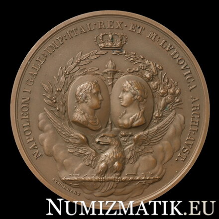 Francúzsko - Napoleon I. 1811 - Novam Accipe Spem Orbis - bronzová medaila 