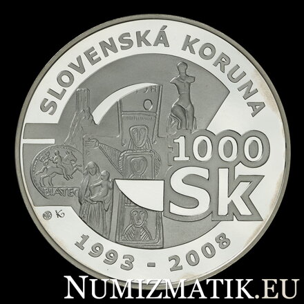 1000 Sk/2008 - Rozlúčka so slovenskou korunou