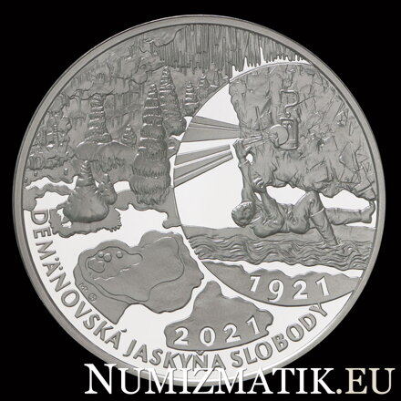 20 EURO/2021 - 20 EURO/2021 - 100th anniversary of the discovery of the Demänovská Cave of Liberty